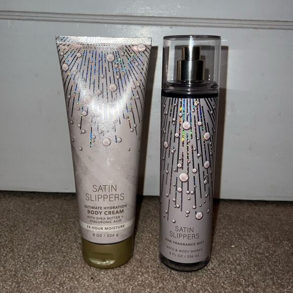 New Bath & Body Works Satin Slippers Collection - Picture 1 of 5
